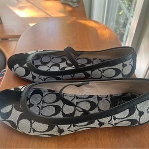 COACH Judey Signature C’s Logo Ballet Flats